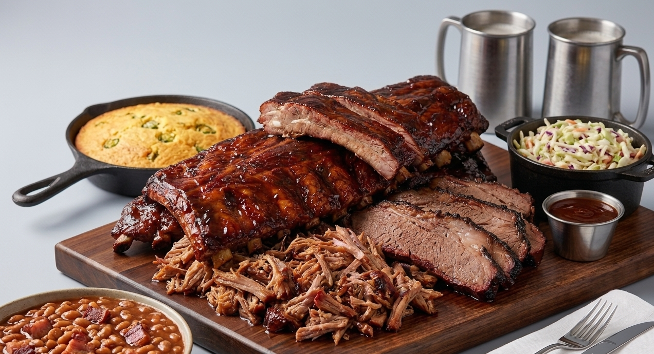 DELIVERED AMERICAN BBQ